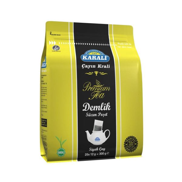 Karali Premium Demlik Poşet Çay 25x12 Gr