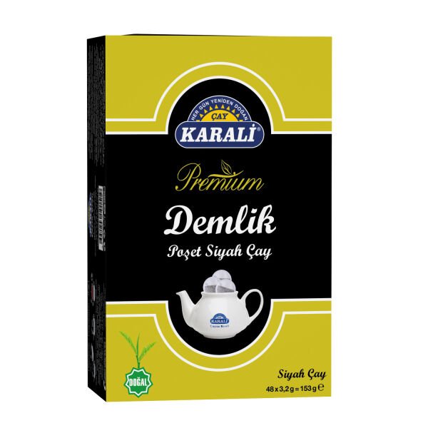 Karali Premium Demlik Poşet Çay 48'li