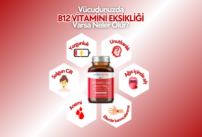 ﻿Vücudunuzda B12 Vitamini Eksikliğinde Neler Olur? 