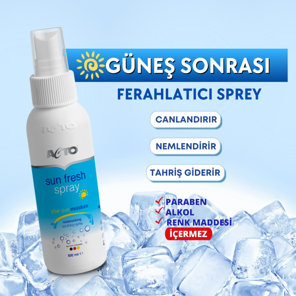 ACTO® SUN FRESH 100 ml (Güneş Sonrası Ferahlatıcı Sprey)