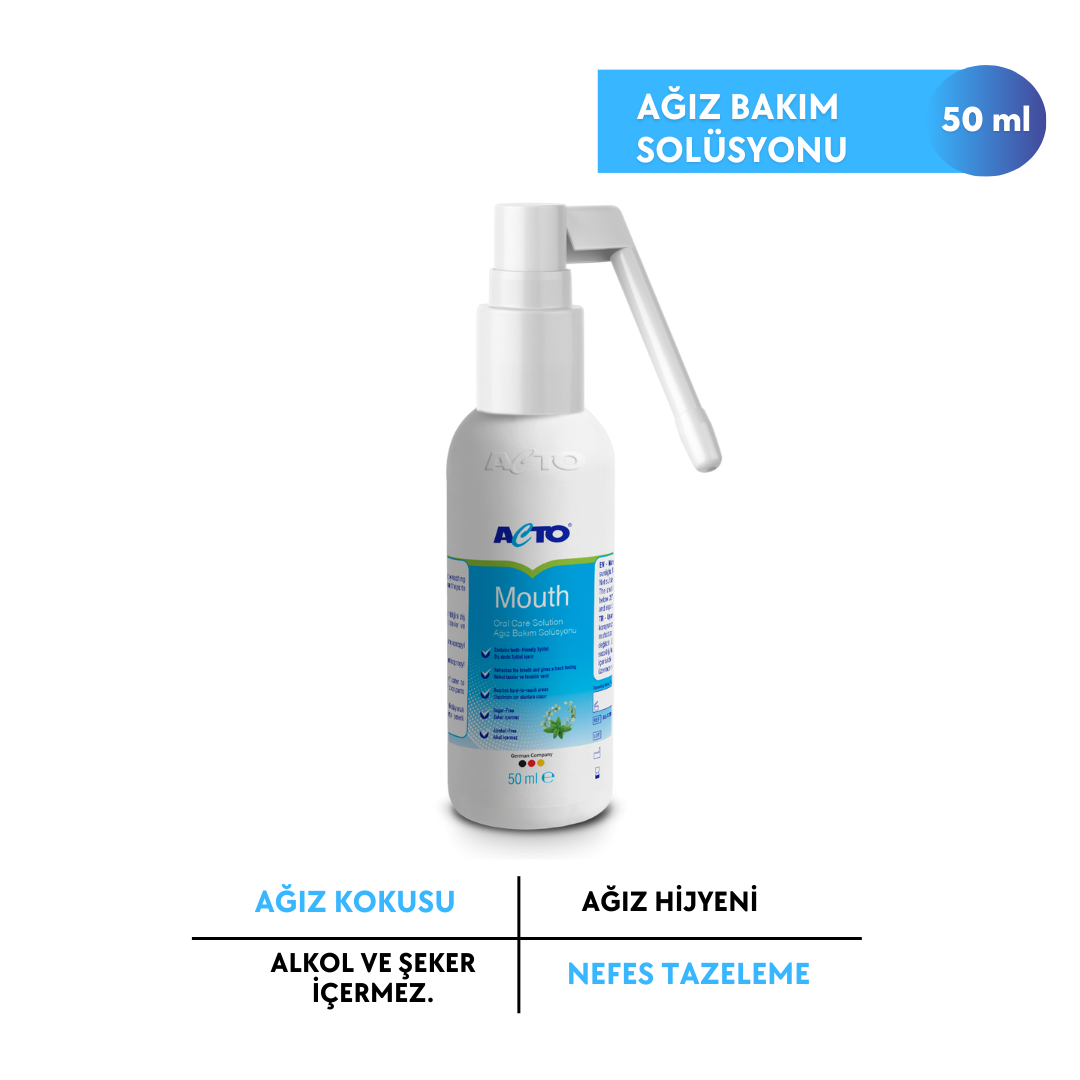 ACTO® MOUTH 50 ml Ağız İçi Bakım Solüsyonu