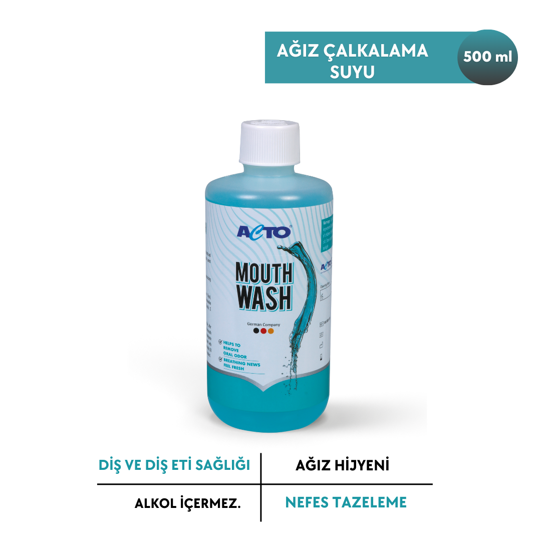 ACTO® MOUTHWASH 500 ml [Ağız ve Diş Bakımı]