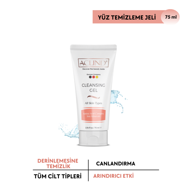 ACLIND® CLEANSING GEL 75 ml | Yüz Temizleme Jeli