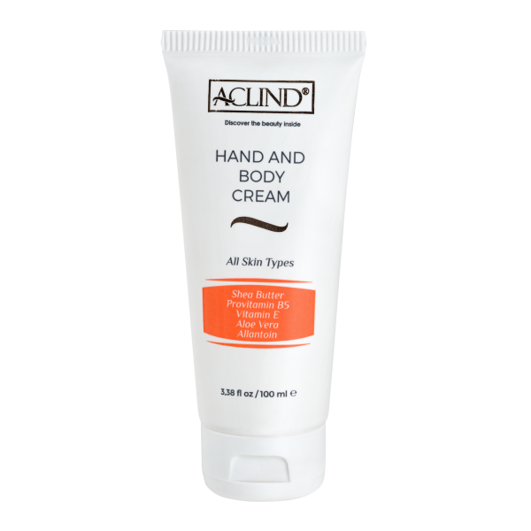 ACLIND® HAND & BODY CREAM | Shea Butter Özlü El ve Vücut Kremi 100 ml