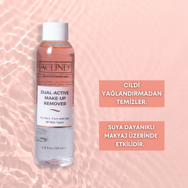 Aclind® Dual-Active Make-Up Remover | Çift Bazlı Makyaj Temizleyici
