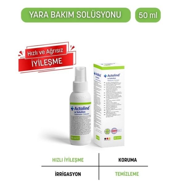 Actolind ® w Solution 50 ml | Yara İyileştirme Solüsyonu