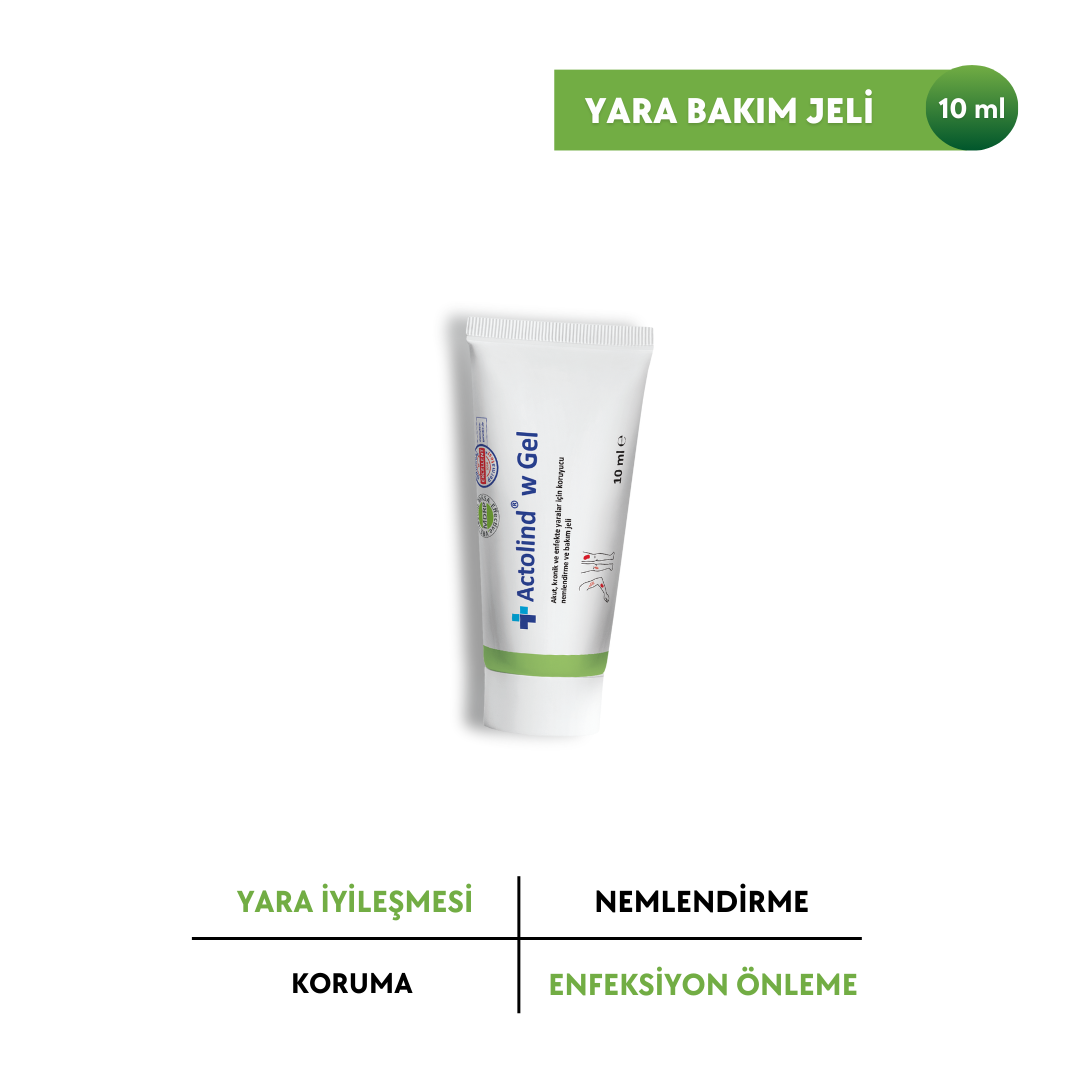 ACTOLIND® w GEL 10 ml [Yara İyileştirme Jeli]