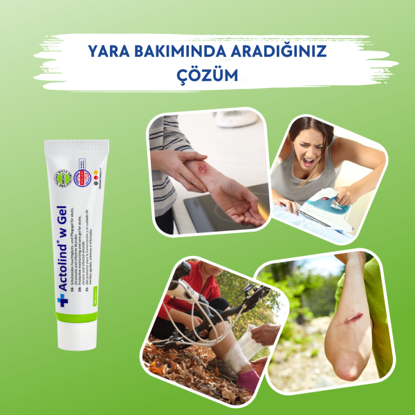 Actolind ® W Gel 30 ml | Yara İyileştirme Jeli