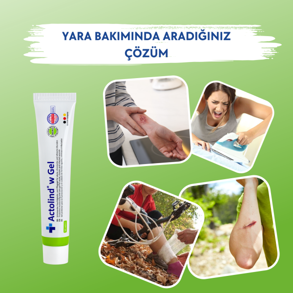 Actolind ® W Gel 50 ml | Yara İyileştirme Jeli