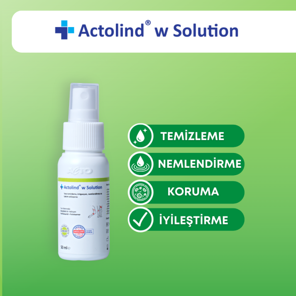 Actolind ® w 50 ml Jel + w 50 ml Solüsyon | 2'li Yara Bakım Seti