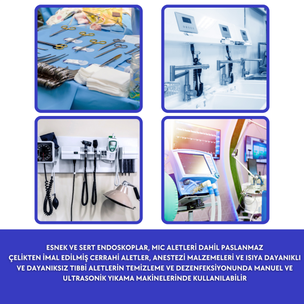 ACTOSED® ENZYM 1 L Tıbbi Aletler ve Endoskoplar için Temizleyici Dezenfektanı