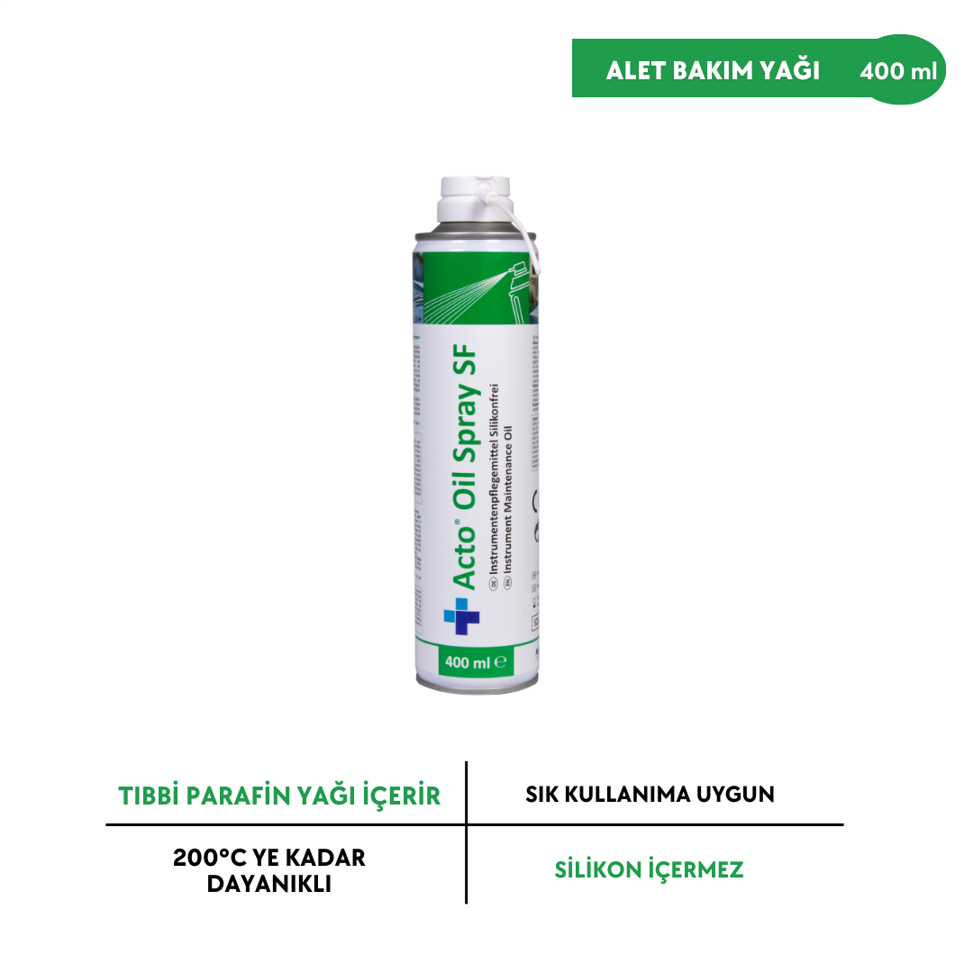 ACTO® Oil Spray SF 400 ml Alet Bakım Yağı