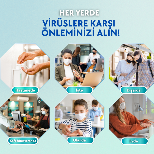 ACTOHAND® ETOH 1 L (﻿El ve Cilt Antiseptiği - Etanol 80 % (v/v)
