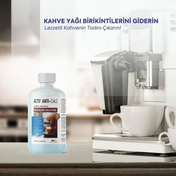 ACTO® ANTI-CALC  500 ml Kahve Makinası Kireç Çözücü