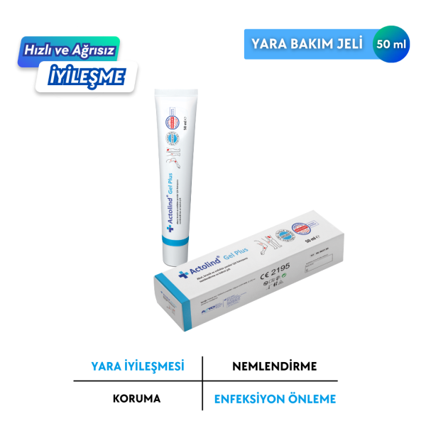 Actolind ®  Gel Plus 50 ml | Yara Bakım Jeli