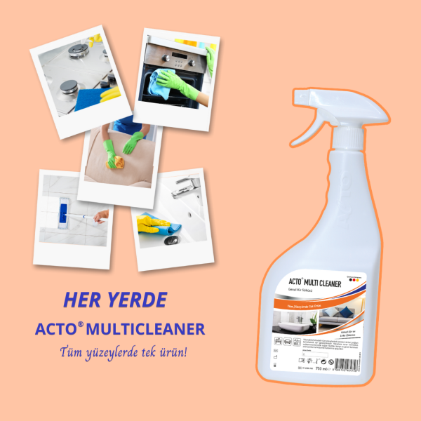 ACTO® MULTI CLEANER 750 ml Genel Kir Çözücü