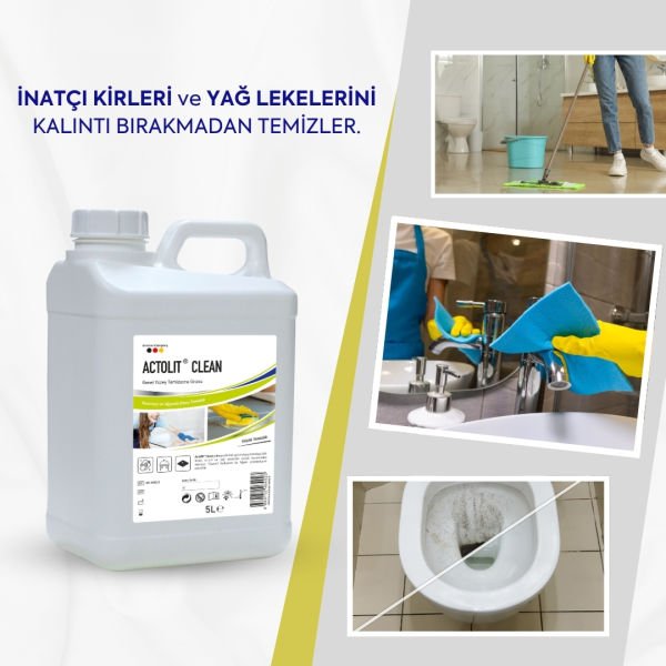 ACTOLIT® CLEAN 5 Litre Genel Yüzey Temizleme Ürünü