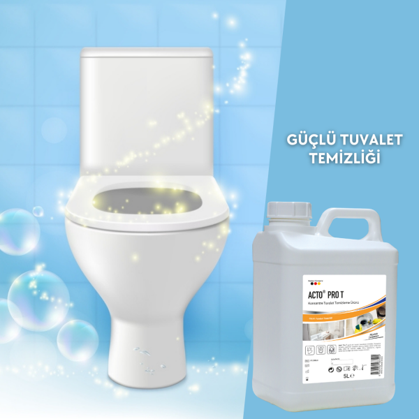 ACTO® PRO T 5 Litre Konsantre Tuvalet Temizleme Ürünü