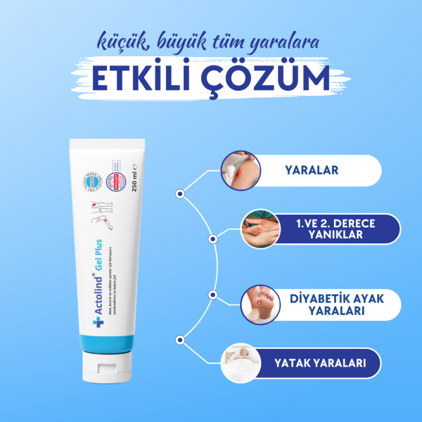 ACTOLIND® Gel Plus 250 ml | Yara Bakım Jeli