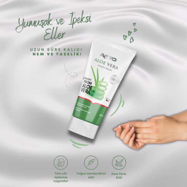 ACTO® ALOE VERA 50 ml Onarıcı El Kremi
