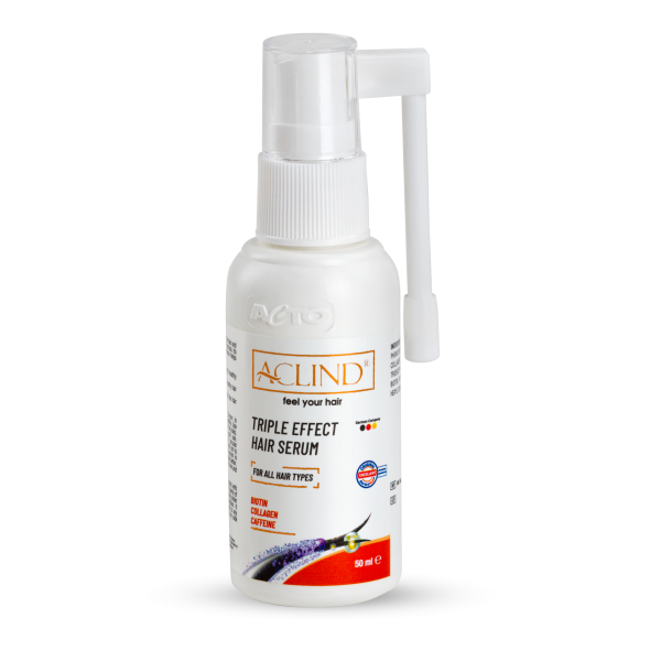 ACLIND® TRIPLE EFFECT SERUM Saç Dökülmesine Karşı Saç Serum