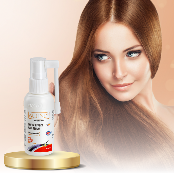 ACLIND® TRIPLE EFFECT SERUM Saç Dökülmesine Karşı Saç Serum 50 ml