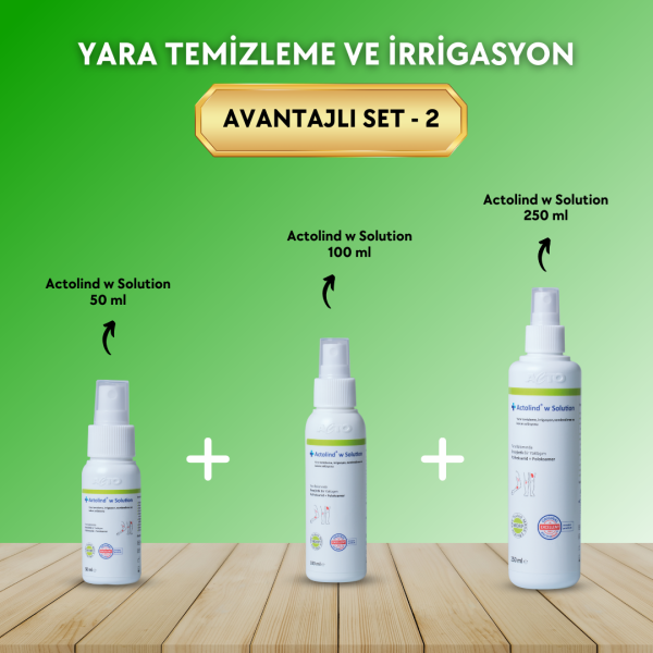 ACTOLIND® w SOLUTION 50 ml + 100 ml + 250 ml Yara İyileştirme Solüsyon