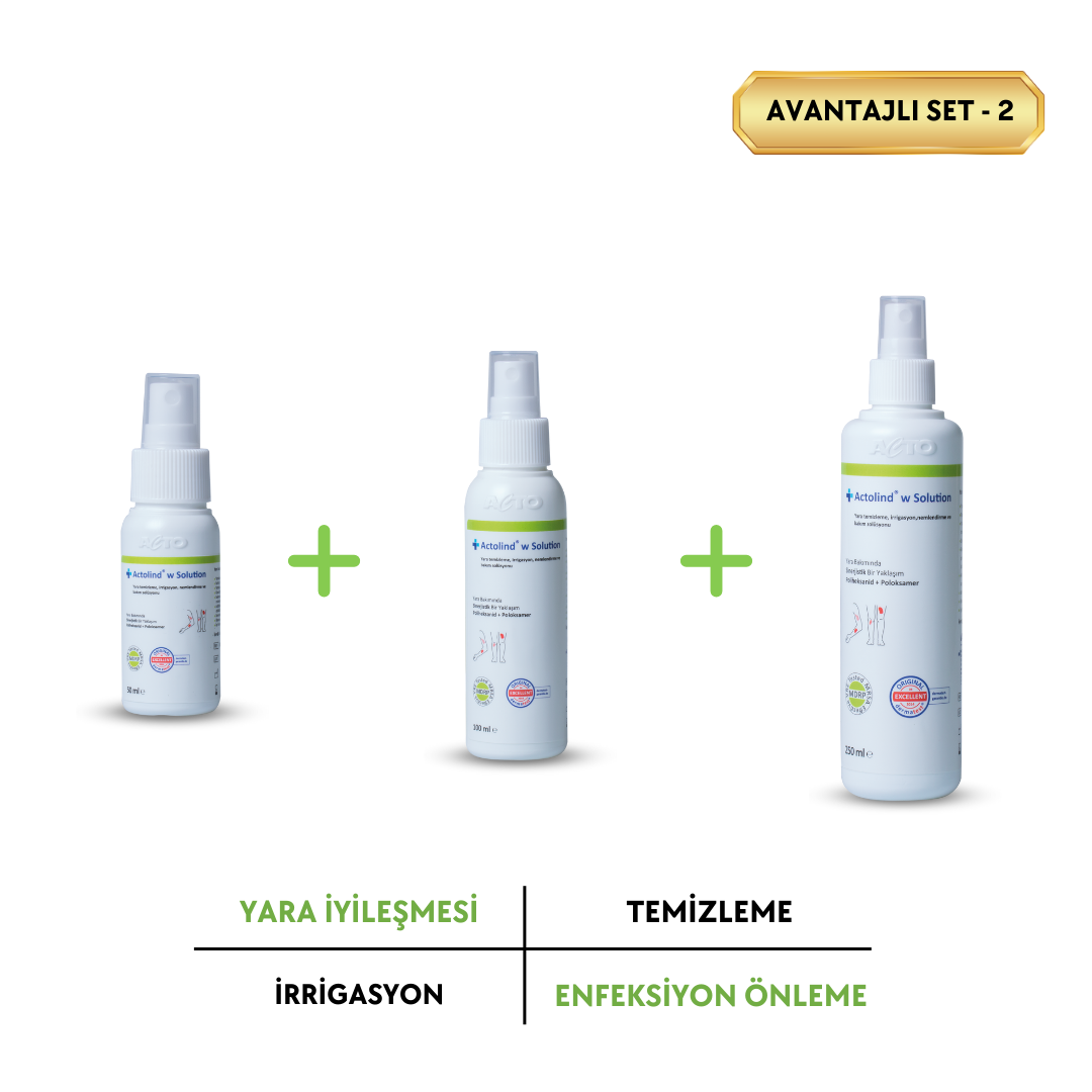 ACTOLIND® w SOLUTION 50 ml + 100 ml + 250 ml Yara İyileştirme Solüsyon