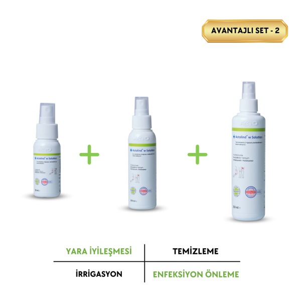 ACTOLIND® w SOLUTION 50 ml + 100 ml + 250 ml Yara İyileştirme Solüsyon