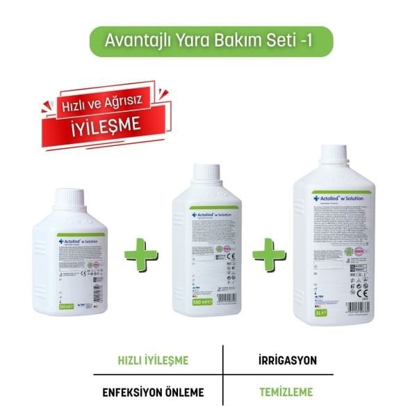 ACTOLIND® w SOLUTION 350 ml + 500 ml + 1 L Yara İyileştirme Solüsyonu