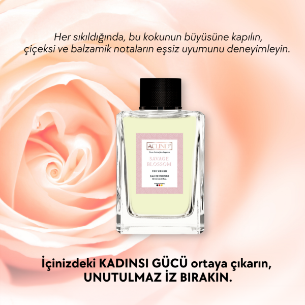 ACLIND® SAVAGE BLOSSOM For Women | EAU DE PARFUM | Kadın Parfümü