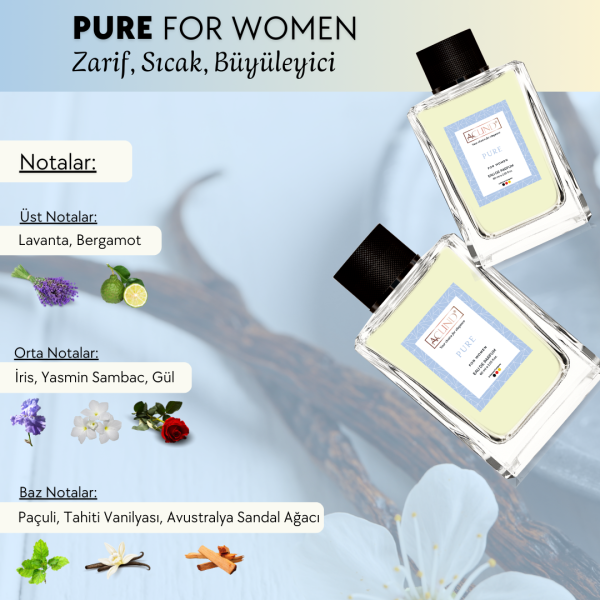 ACLIND® PURE For Women | EAU DE PARFUM | Kadın Parfümü