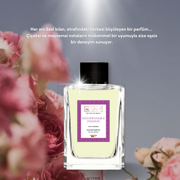 ACLIND® INDISPENSABLE PASSION For Women | EAU DE PARFUM | Kadın Parfüm