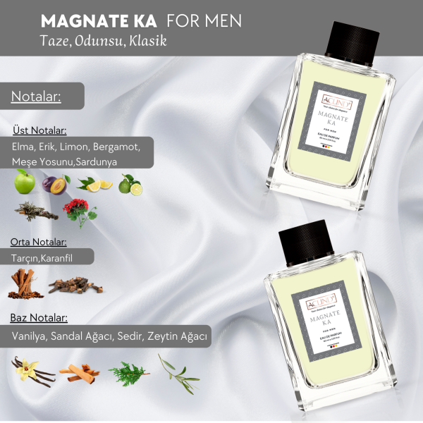 ACLIND® MAGNATE KA For Men | EAU DE PARFUM | Erkek Parfüm