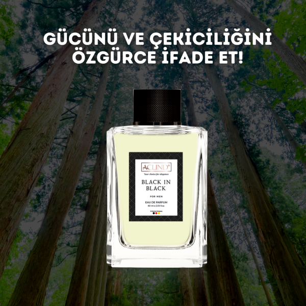 ACLIND® BLACK IN BLACK For Men | EAU DE PARFUM | Erkek Parfümü