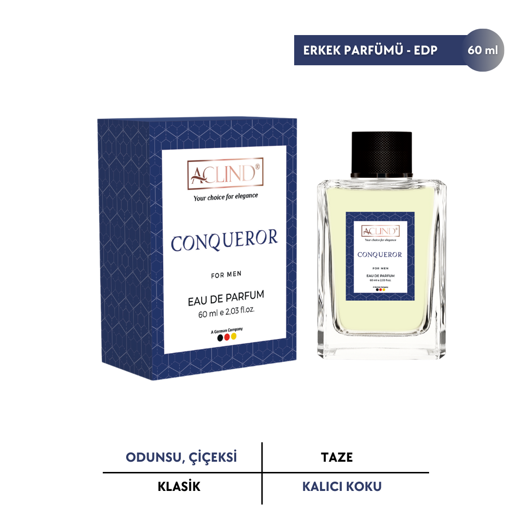 ACLIND® CONQUEROR For Men | EAU DE PARFUM | Erkek Parfümü