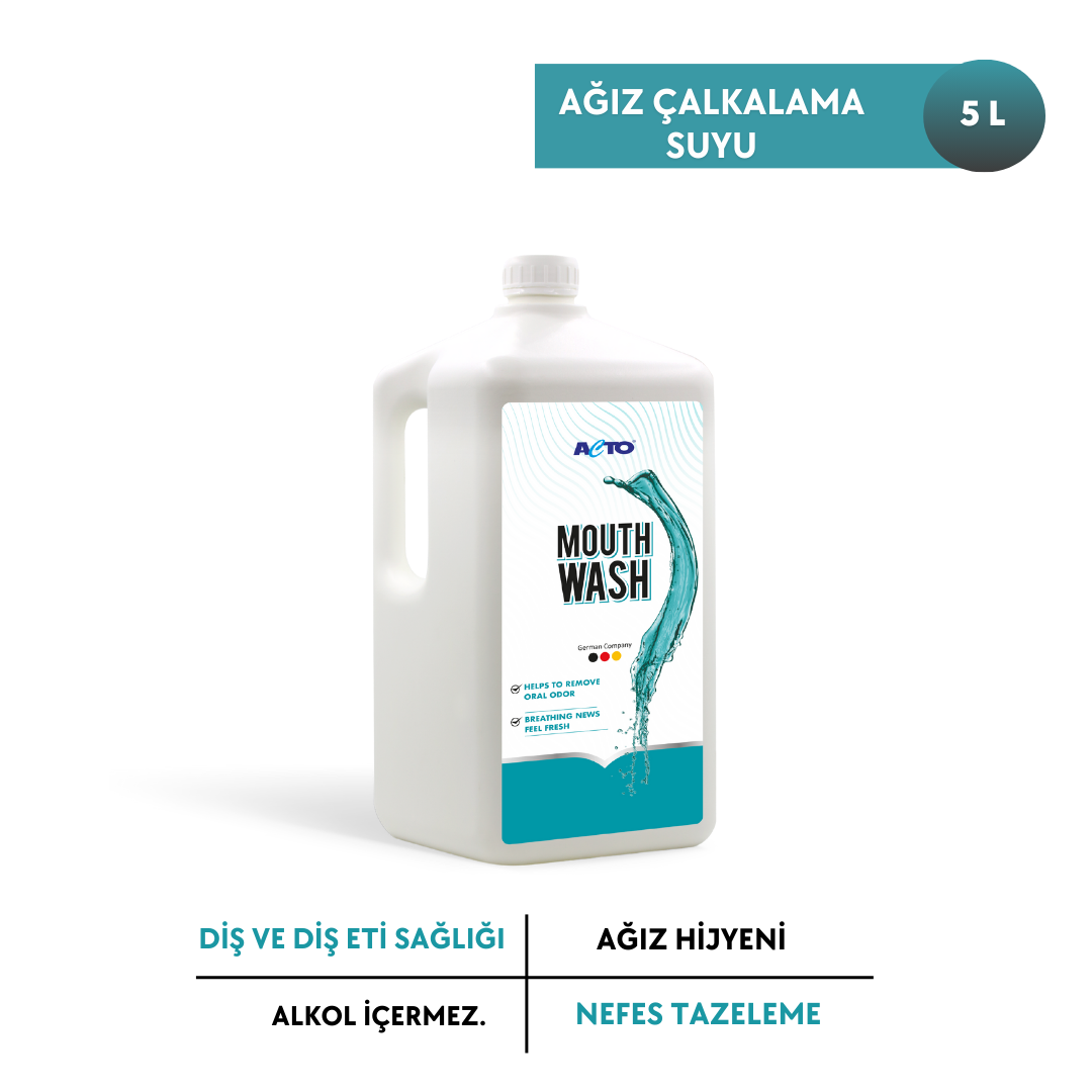 ACTO® MOUTHWASH 5L Ağız ve Diş Bakımı