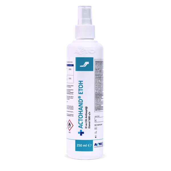 ACTOHAND® ETOH 250 ML (﻿El ve Cilt Antiseptiği - Etanol 80%