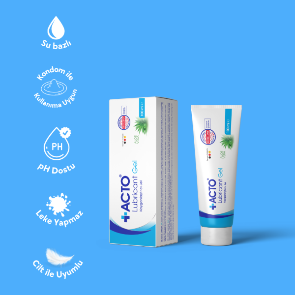 ACTO® LUBRICANT GEL 100 ml Kayganlaştırıcı Jel
