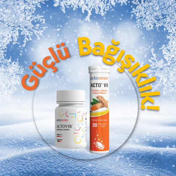 ACTOVIR® Gıda Takviyesi + ACTO® VIT Bağışıklık Güçlendirici Vitamin Seti