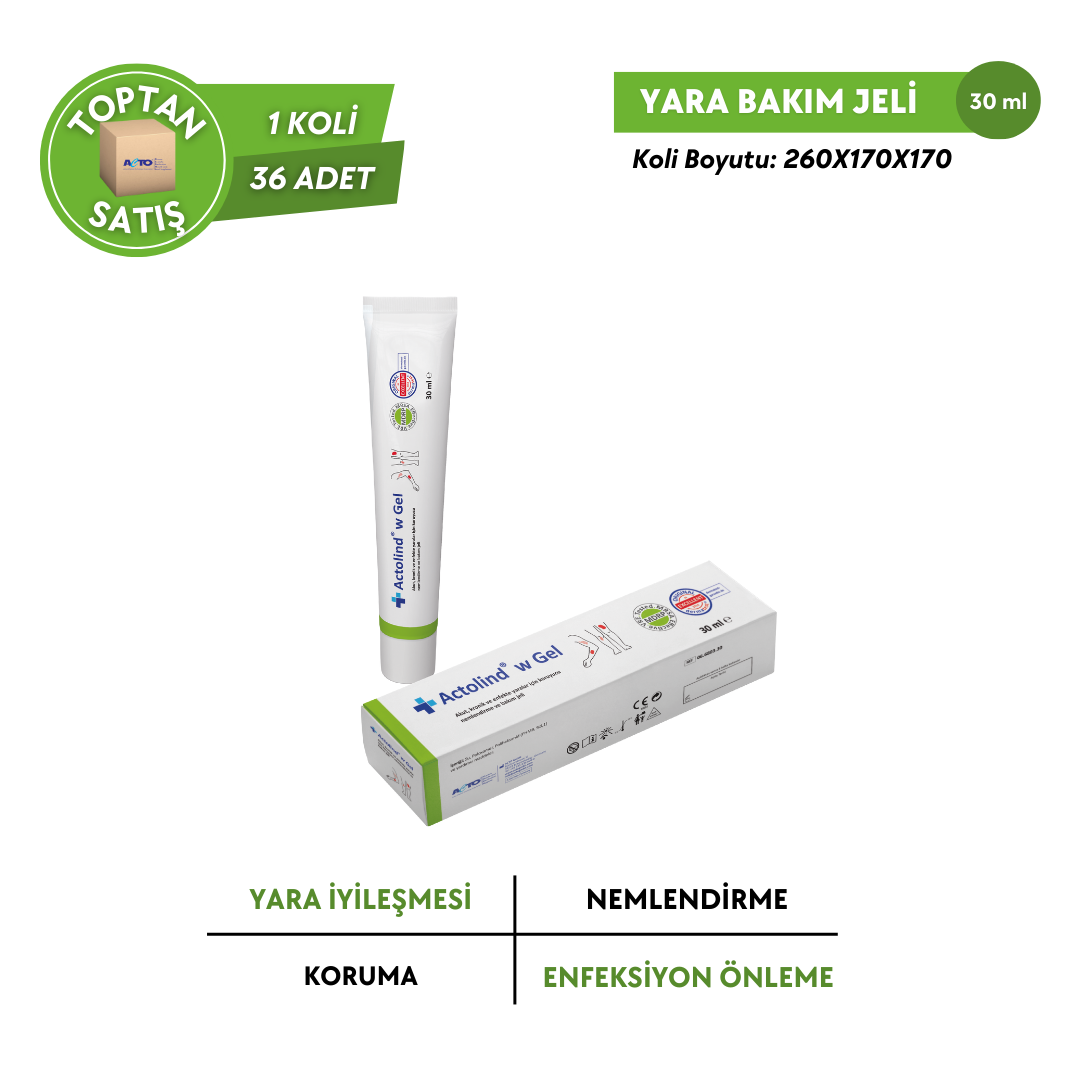 ACTOLIND® w GEL  [Yara İyileştirme Jeli] - Toptan Satış