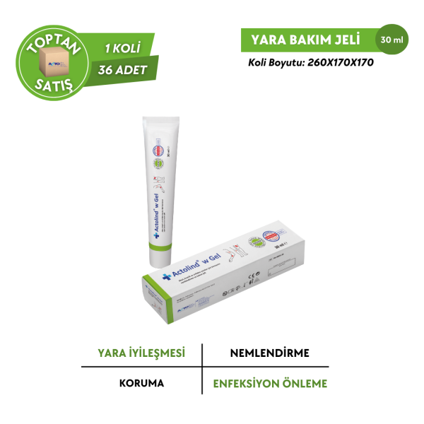 ACTOLIND® w GEL  [Yara İyileştirme Jeli] - Toptan Satış