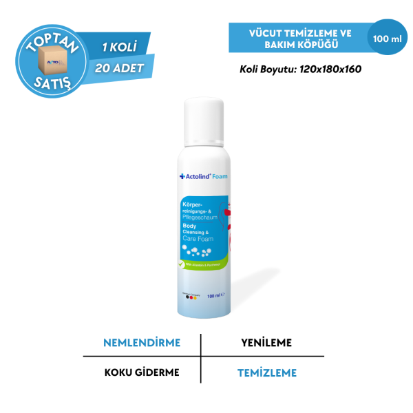 ACTOLIND® Foam Vücut Temizleme Köpüğü - Toptan Satış