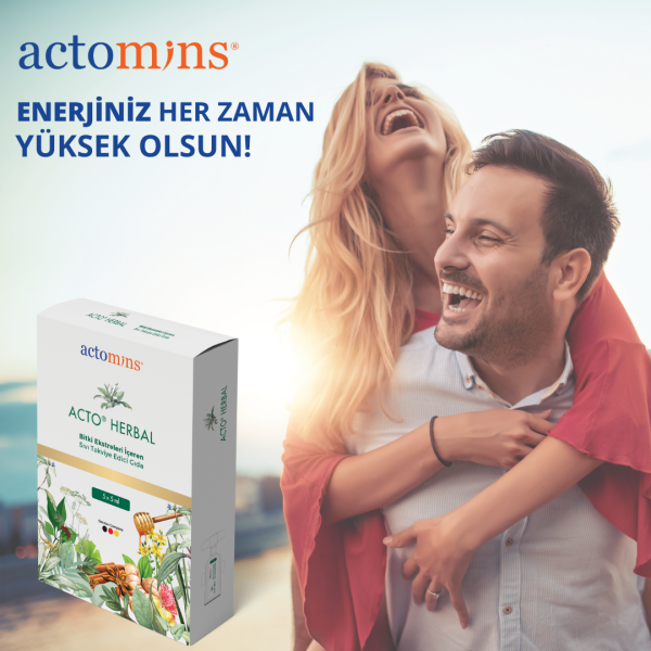 ACTO® HERBAL | Bitki Ekstre Özlü Takviye Edici Gıda Ginseng & Ballı