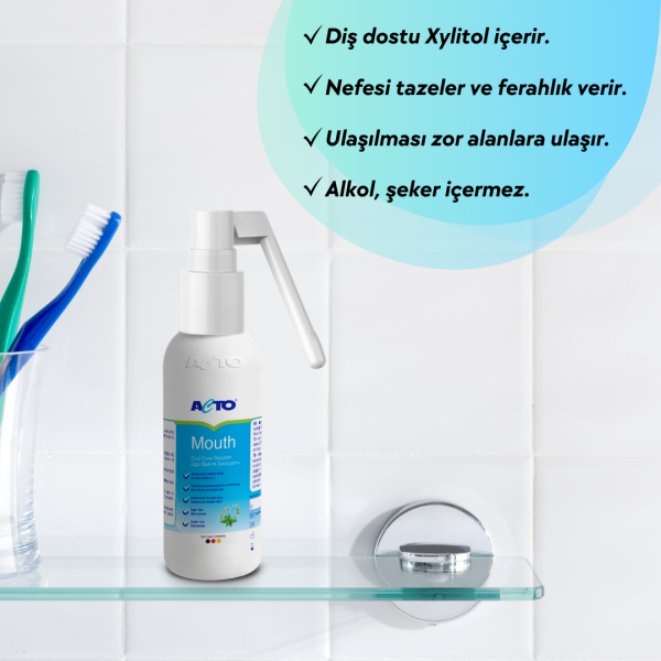 ACTO® MOUTH 100 ml Ağız İçi Bakım Solüsyonu - Toptan Satış