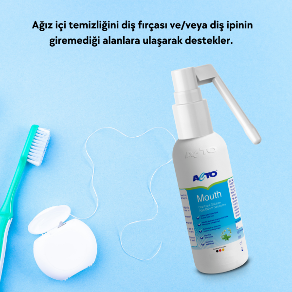 ACTO® MOUTH 100 ml Ağız İçi Bakım Solüsyonu - Toptan Satış