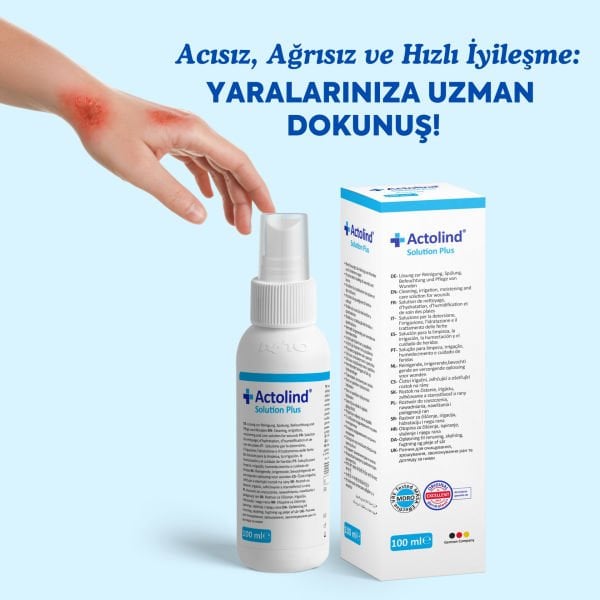 Actolind ® Solution Plus 100 ml | Yara Bakım Solüsyonu