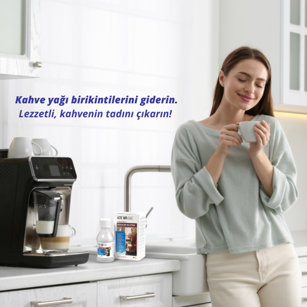 ACTO® ANTI-CALC 100 ml | Kahve Makinası Kireç Çözücü