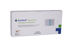 ACTOLIND® Wound Pad- Transparent Adhesive | Poliüretan Steril Tıbbi Flaster - 10x25 cm