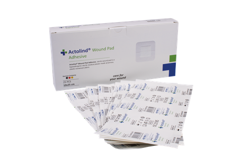 ACTOLIND® Wound Pad-Adhesive | Steril Tıbbi Flaster- Yara Pedi 10x25cm